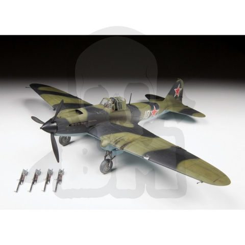 Battle-Models > 1:48 Soviet Attack Aircraft IL-2 Shturmovik
